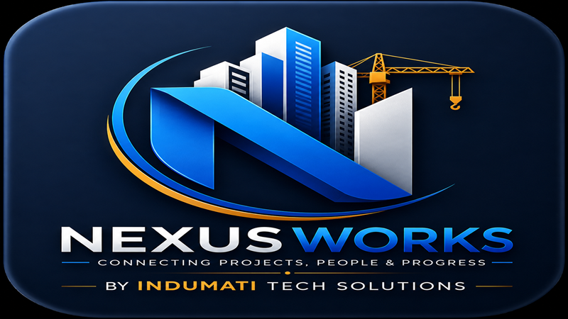 NexusWorks construction management dashboard